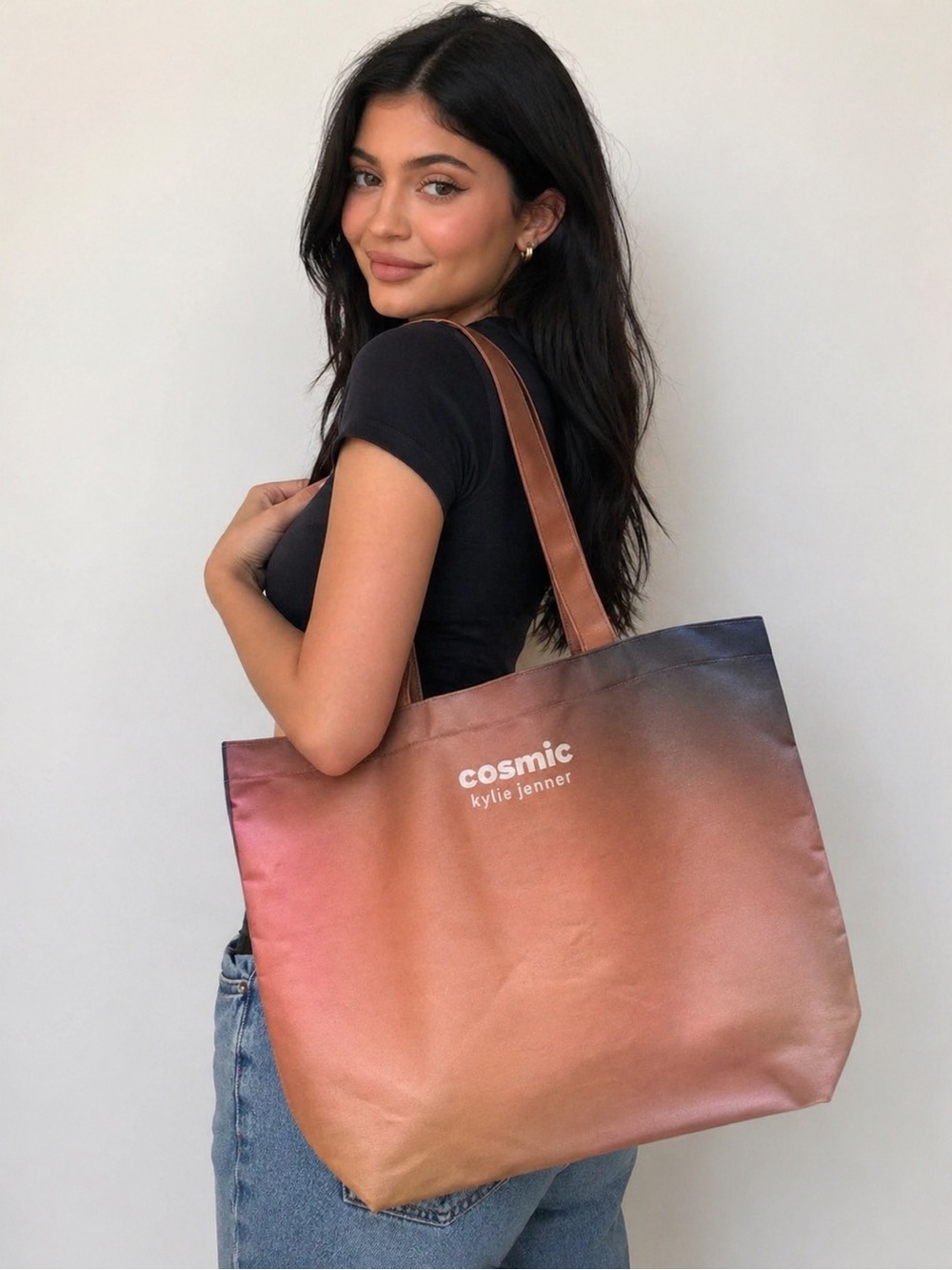 Kylie Jenner Cosmic Gradient Tote Bag